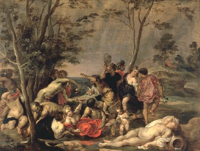 Baccanale da David Teniers the Elder